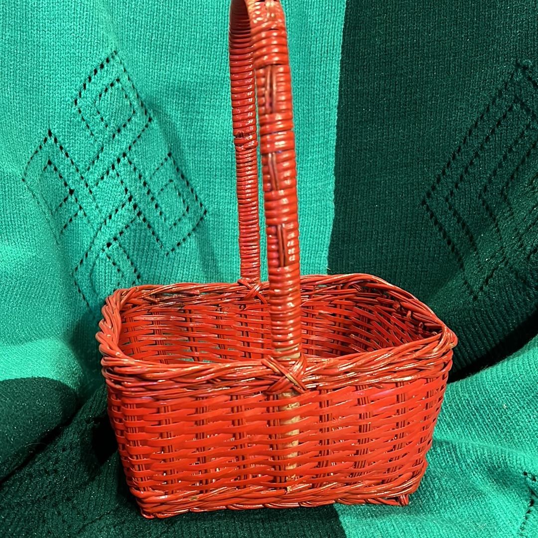 Medium Red Basket