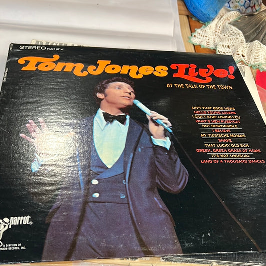 Tom Jones Live Vinyl