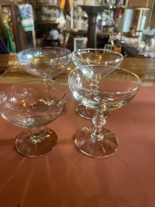 Various Champagne Coupes